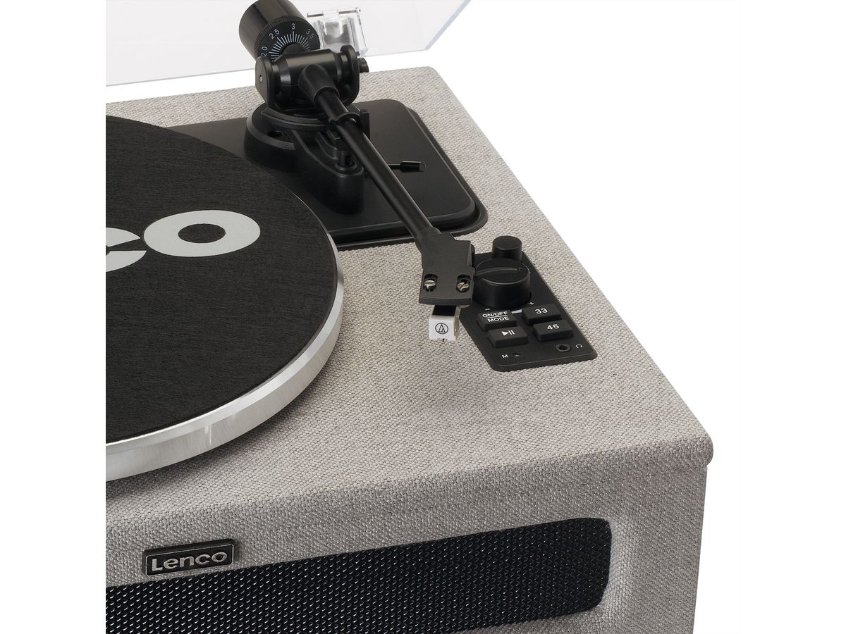 Platine vinyle Lenco LS-440, Gris