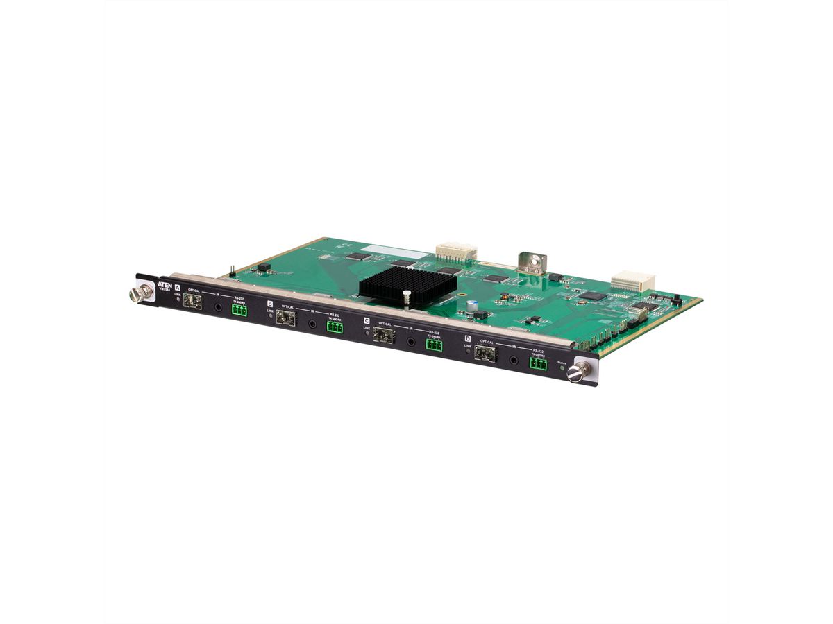 ATEN VM7584K2 Carte d’entrée optique 10G à 4 ports, 4K à 10 km, SM