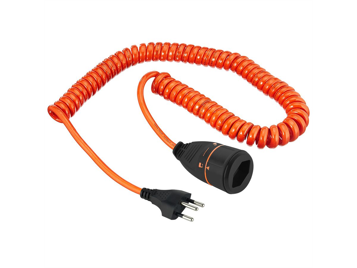 Lockxtend Câble spiralé Lock-coupling, T13, fiche T12