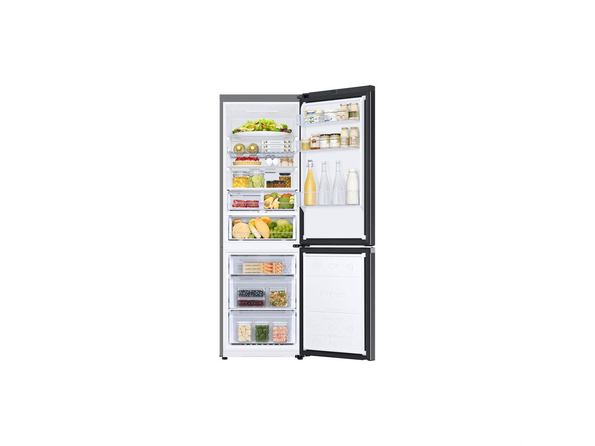 Samsung Réfrigérateur-congélateur RB7300 , 387l, B, WiFi, Argent