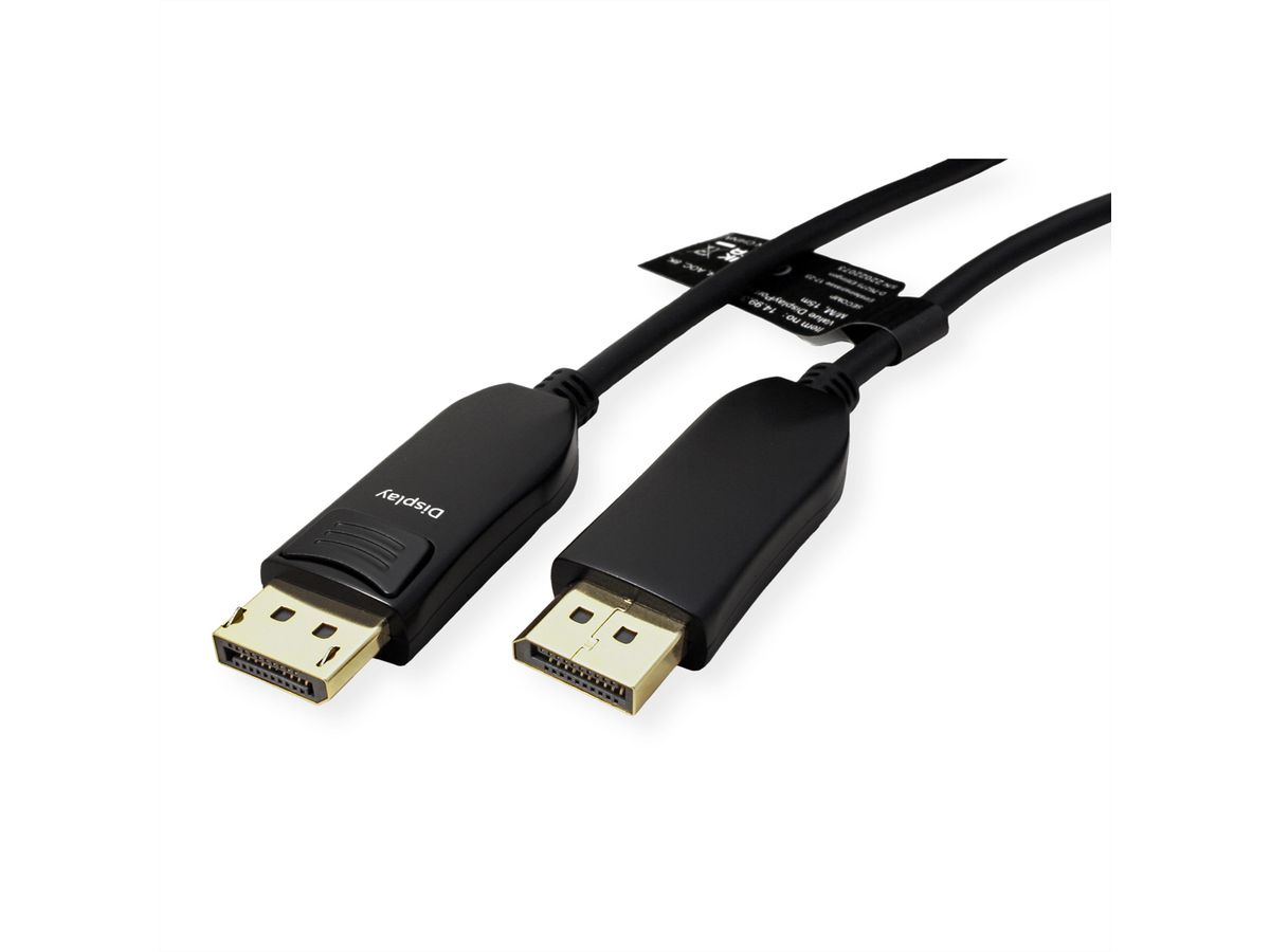 VALUE Câble DisplayPort v1.4 (AOC), M/M, 50 m