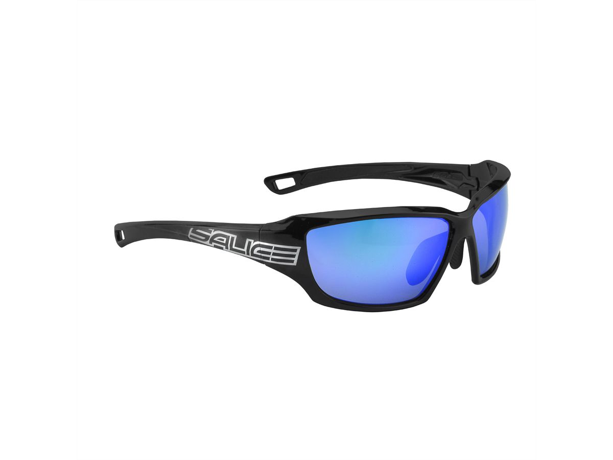 Salice Occhiali Sportbrille 003RW, Black / RW Blue
