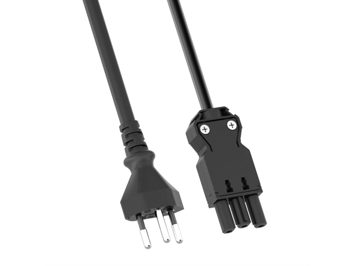 BACHMANN Câble d'alimentation H05VV-F 3G1,0mm² L : 1,5m sw GST18/T12