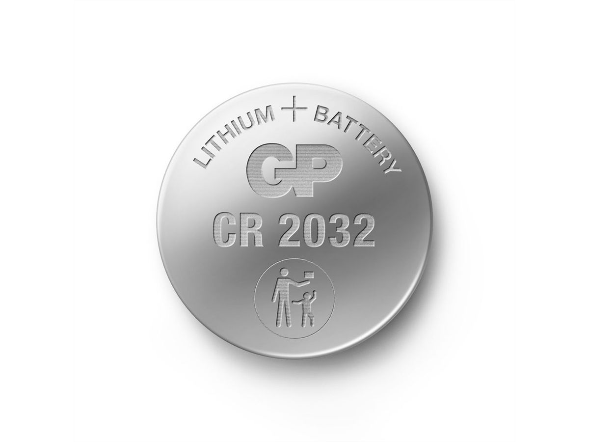 GP Batteries Lithium CR2032 10x 3V Knopfzelle