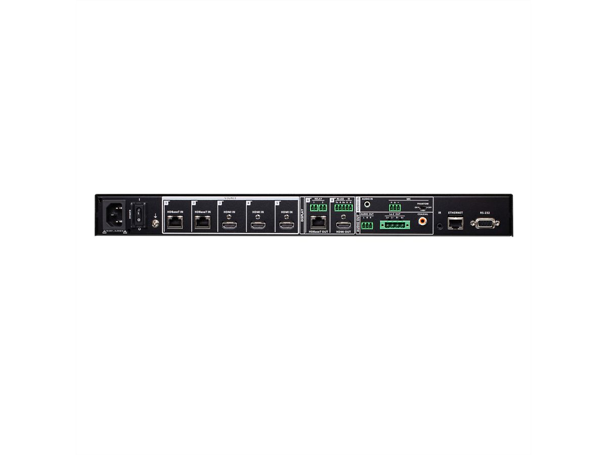 ATEN VP3520 Switch matriciel de présentation 5 x 2 True 4K Seamless avec contrôle