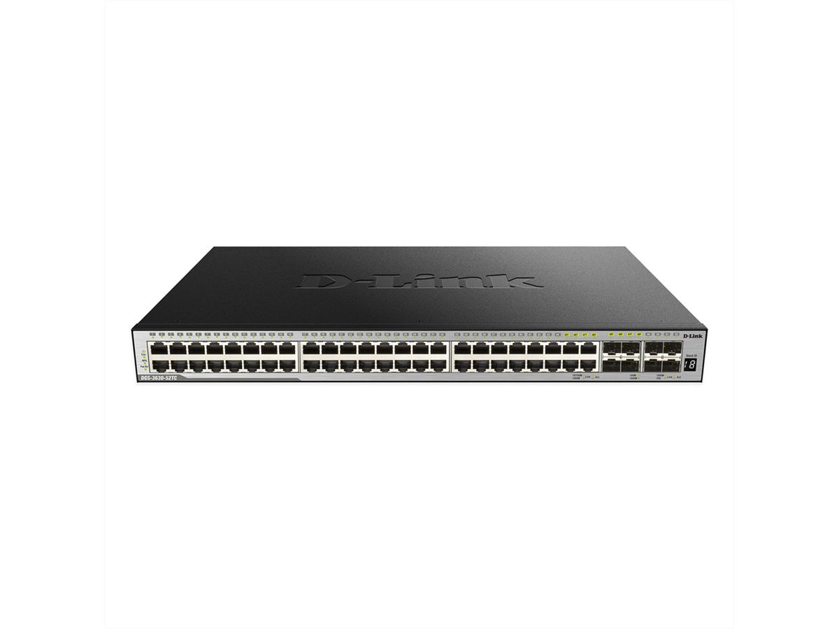 D-Link DGS-3630-52TC/SI 52-Port Layer 3 Gigabit Stack Switch