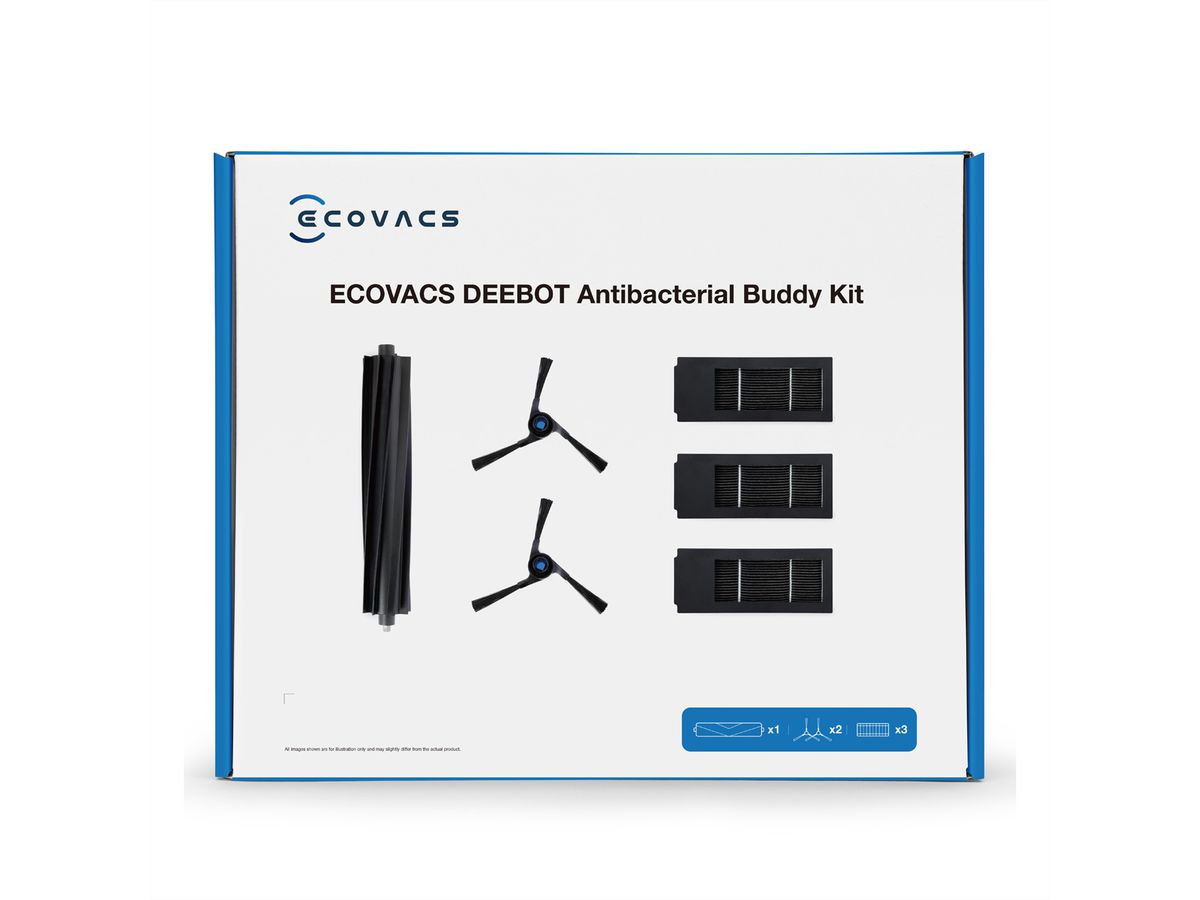 Ecovacs Kit de remplacement , pour X2 omni, Deebot