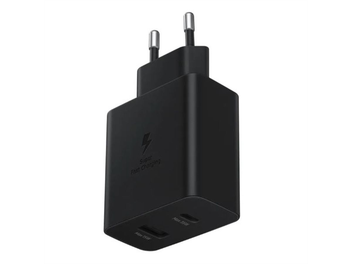 Samsung Duo Adaptateur secteur, 35W, Power Delivery 3.0, Adaptive Fast Charge