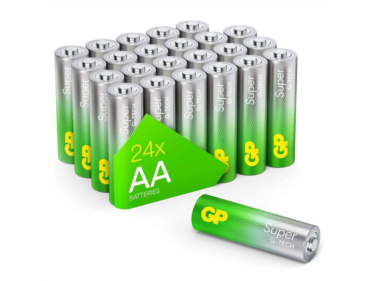 GP Batteries Super Alkaline AA 24x