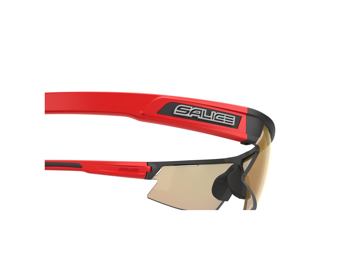 Salice Occhiali Sportbrille 025RW, White-Orange / RW Red