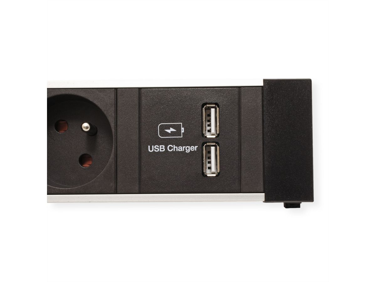 BACHMANN Power Frame 3xUTE, 1x chargeur USB double