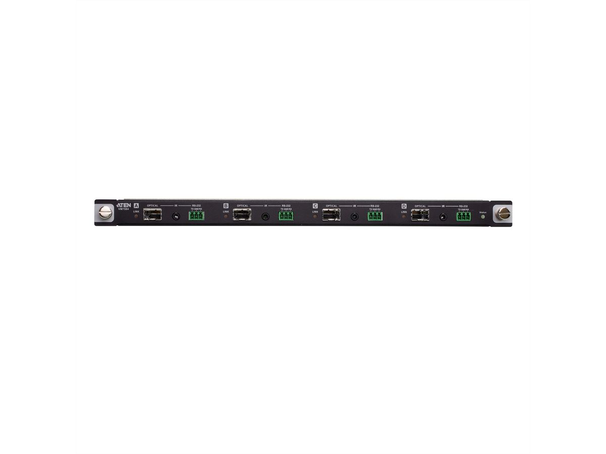 ATEN VM7584K2 Carte d’entrée optique 10G à 4 ports, 4K à 10 km, SM