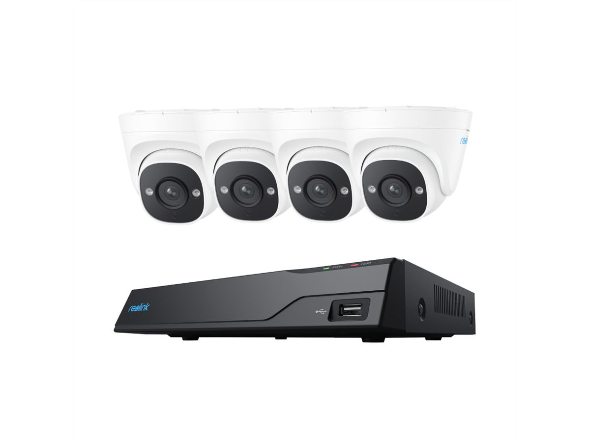 Reolink NVS8-5MD4 Camera Kit, 8 CN, PoE, incl 2 TB HDD, 4x P324