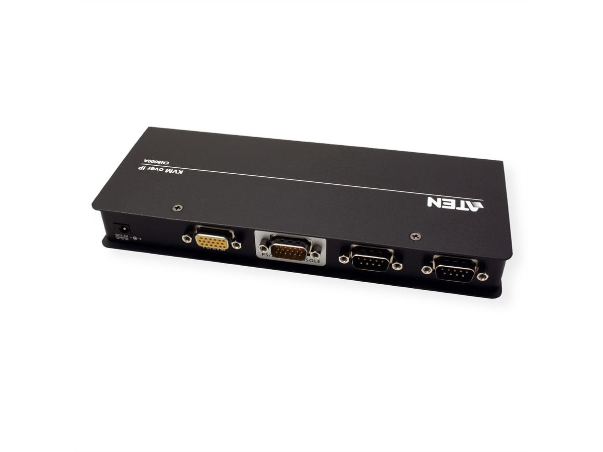 ATEN CN8000 Unité de commande Over IP (KVM + série) avec prise en charge de supp