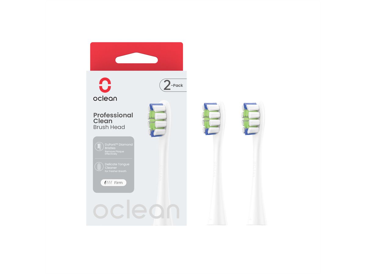 Oclean Professional clean -2 pack, Weiss