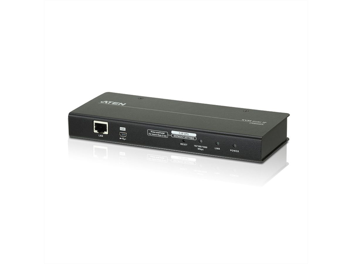 ATEN CN8000 Unité de commande Over IP (KVM + série) avec prise en charge de supp