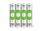 GP Batteries Recyko+, Akku 4xAAA, 950 mAh, 1,2 V